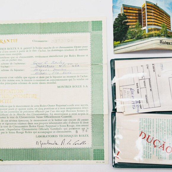 Mens Ladies Rolex 14k Yellow Gold Rare 31mm With Box + Papers - Picture 8 of 8